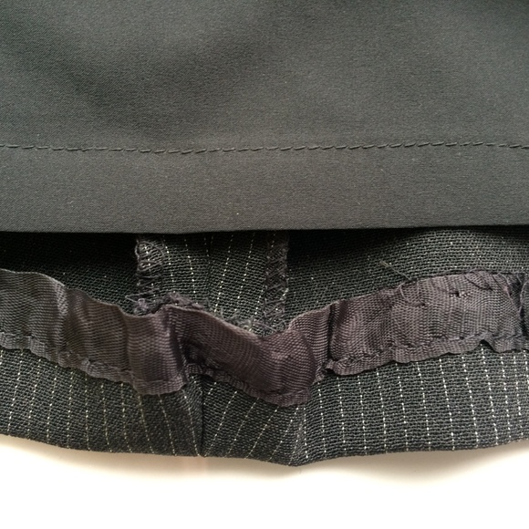 Charcoal striped skirt - Picture 5 of 7